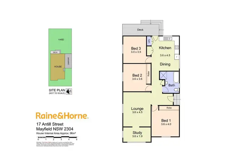 Floorplan of Homely house listing, 17 Antill Street, Mayfield NSW 2304