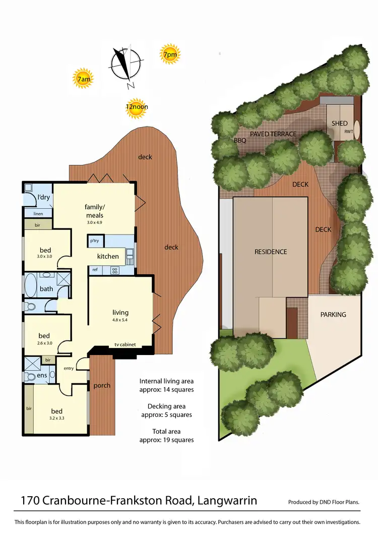 Floorplan of Homely house listing, 170 Cranbourne-Frankston Road, Langwarrin VIC 3910