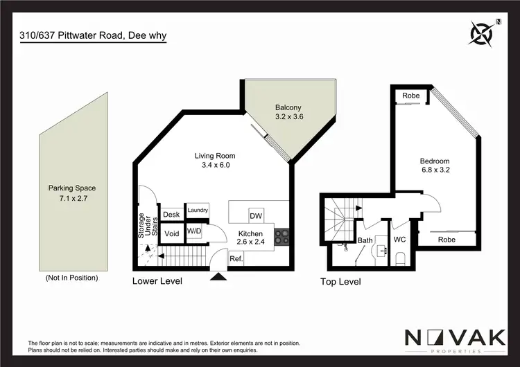 Floorplan of Homely apartment listing, 310/7 Mooramba Road, Dee Why NSW 2099