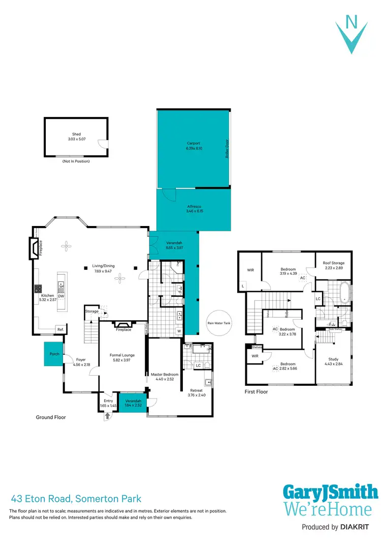 Floorplan of Homely house listing, 43 Eton Road, Somerton Park SA 5044
