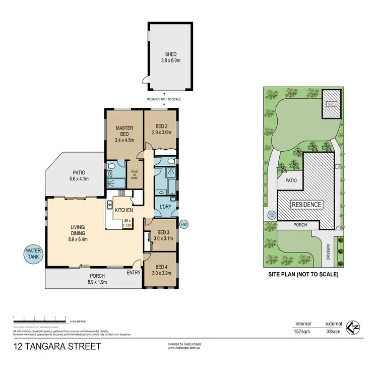 Floorplan of Homely house listing, 12 Tangara Street, Jindalee QLD 4074