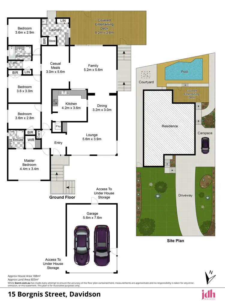 Floorplan of Homely house listing, 15 Borgnis Street, Davidson NSW 2085