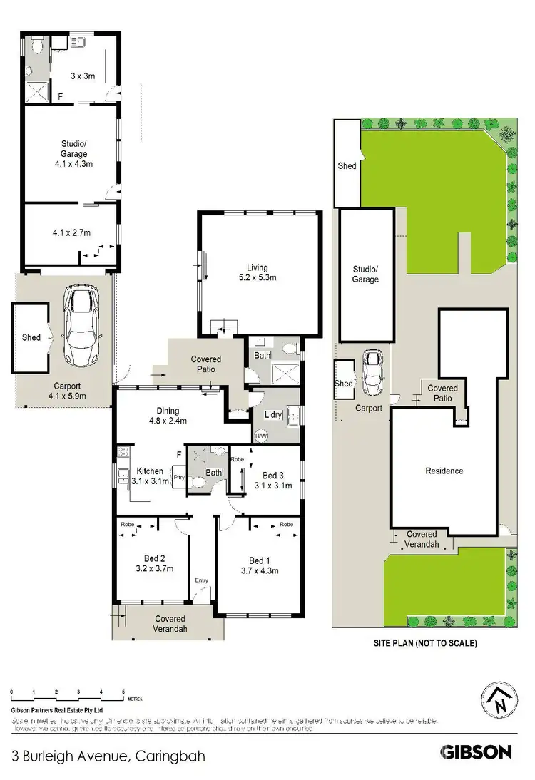 Floorplan of Homely house listing, 3 Burleigh Avenue, Caringbah NSW 2229