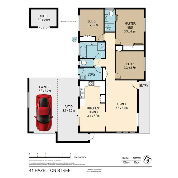 Floorplan of Homely house listing, 41 Hazelton Street, Riverhills QLD 4074