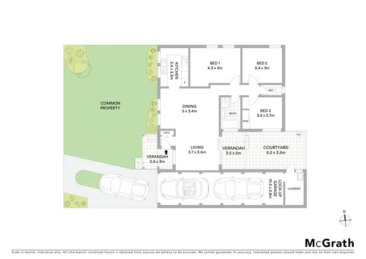 Floorplan of Homely villa listing, 10/13 Horbury Street, Sans Souci NSW 2219