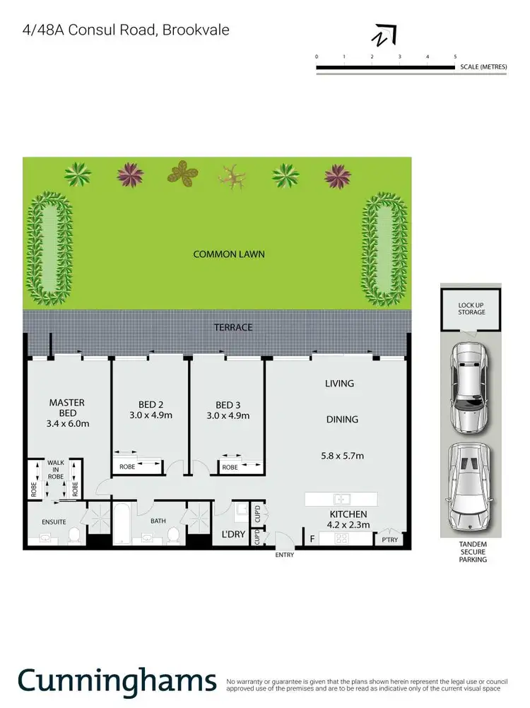 Floorplan of Homely apartment listing, 4/48a Consul Road, Brookvale NSW 2100
