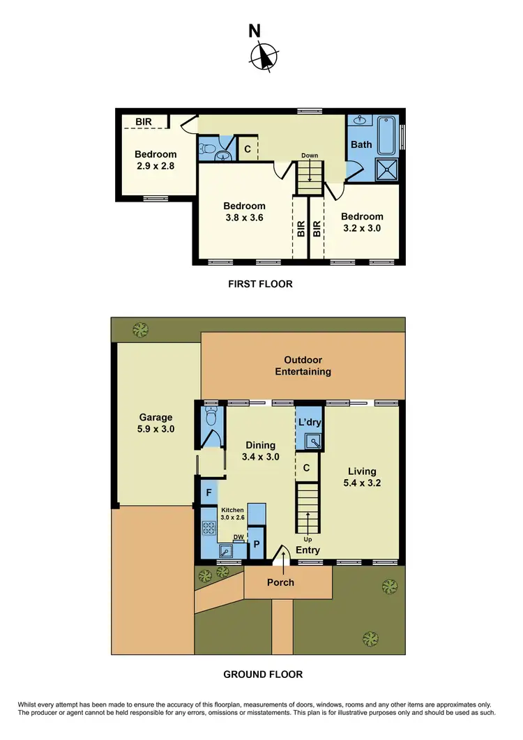 Floorplan of Homely house listing, 11 Lormer Street, Yarraville VIC 3013