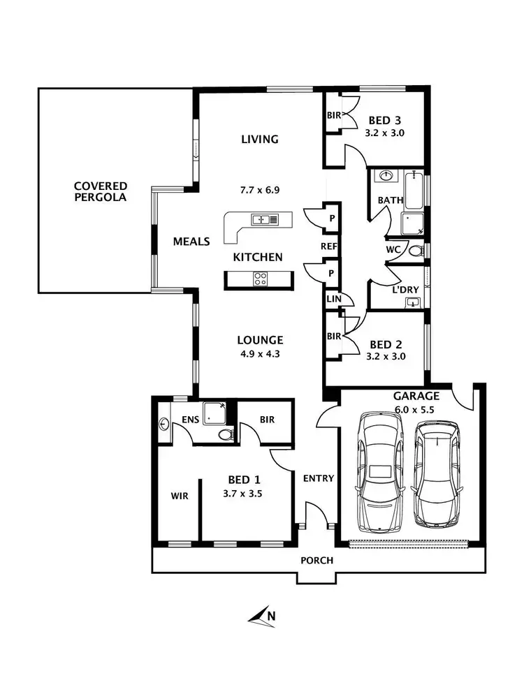 Floorplan of Homely house listing, 19 Filmer Place, Riddells Creek VIC 3431