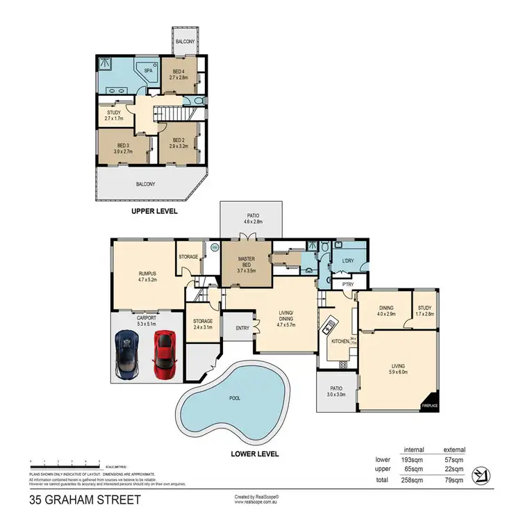 Floorplan of Homely house listing, 35 Graham Street, Indooroopilly QLD 4068