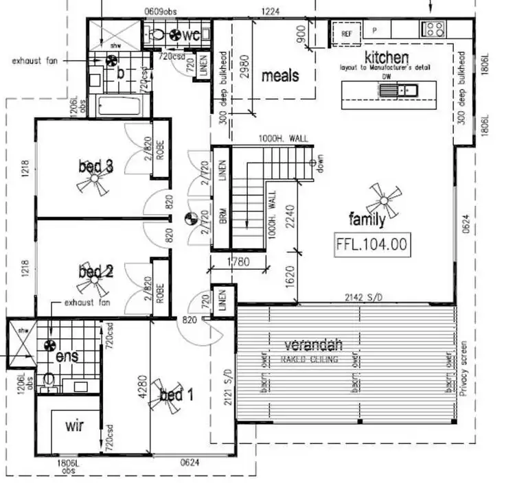 Floorplan of Homely house listing, 4 Whitewater Place, Sapphire Beach NSW 2450