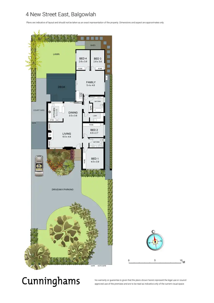 Floorplan of Homely house listing, 4 New Street East, Balgowlah NSW 2093