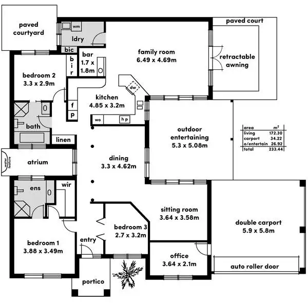 Floorplan of Homely house listing, 17A Garfield Avenue, Kurralta Park SA 5037