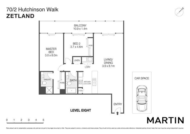 Floorplan of Homely apartment listing, 70/2 Hutchinson Walk, Zetland NSW 2017