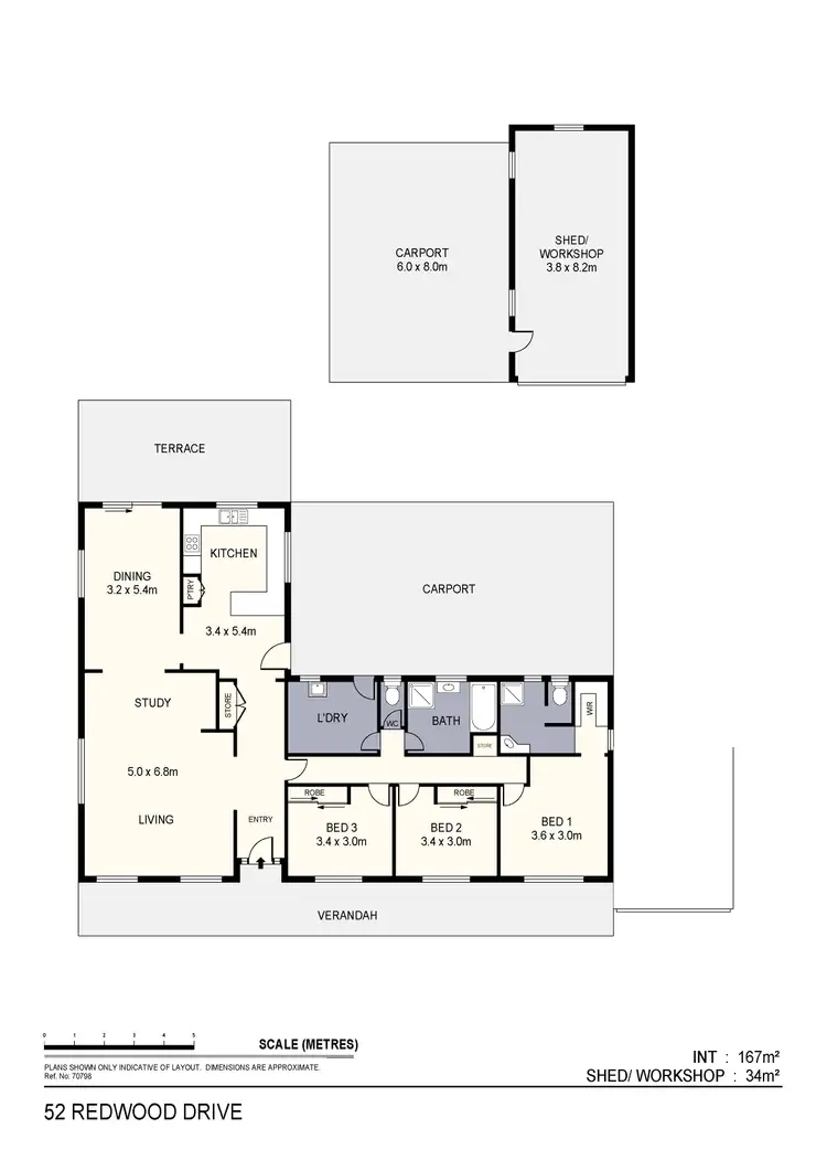 Floorplan of Homely house listing, 52 Redwood Drive, Strathfieldsaye VIC 3551