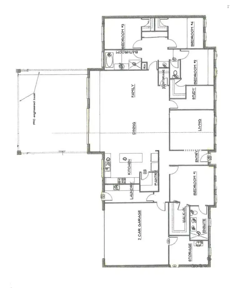 Floorplan of Homely house listing, 56 Pinerate Place, Echuca VIC 3564