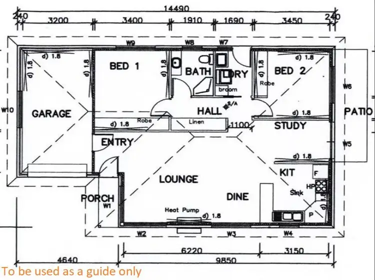 Floorplan of Homely unit listing, 2/36 Bradshaw Street, Latrobe TAS 7307