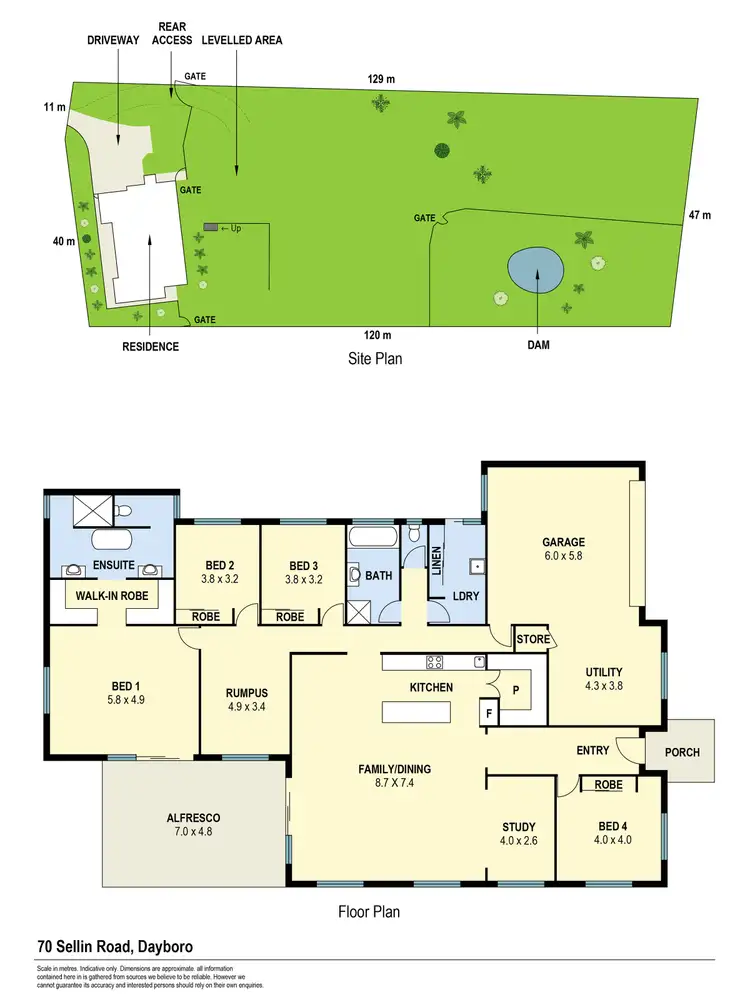 Floorplan of Homely house listing, 70 Sellin Road, Dayboro QLD 4521