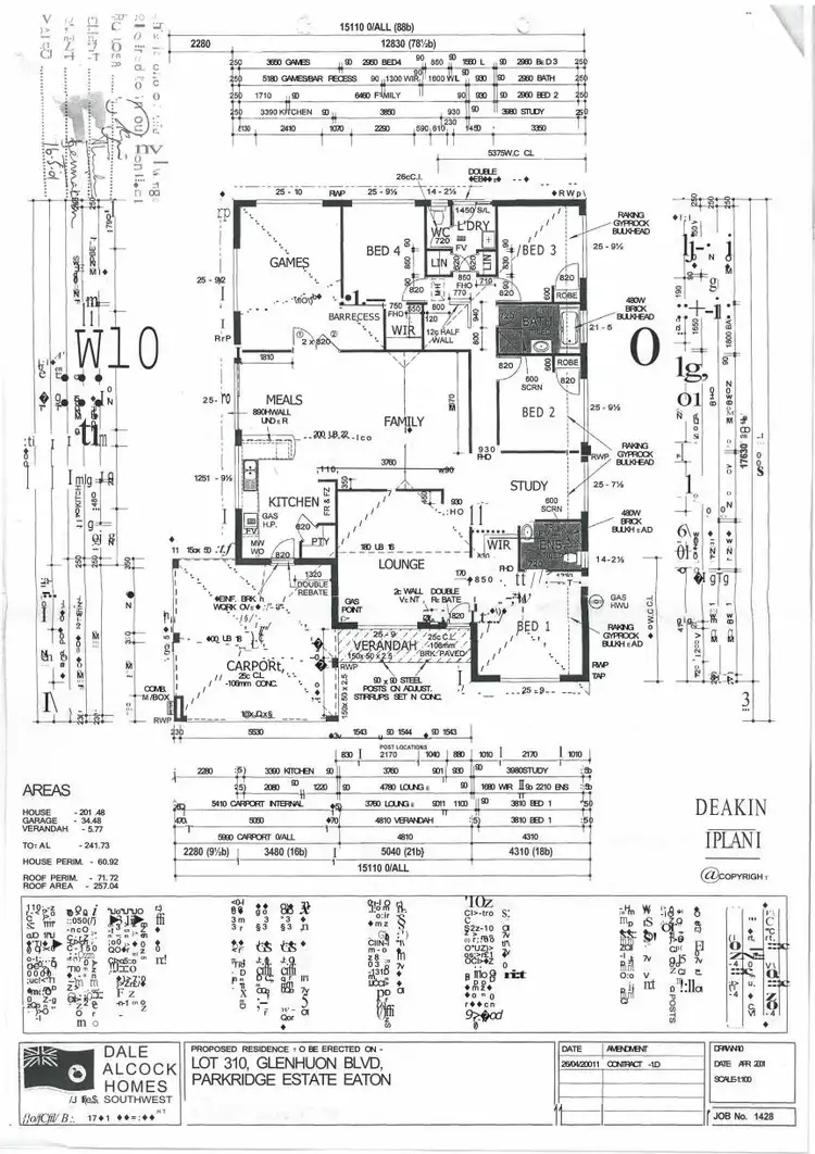 Floorplan of Homely house listing, 63 Glenhuon Boulevard, Eaton WA 6232