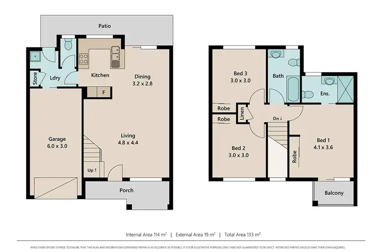 Floorplan of Homely townhouse listing, 200/215 Cottesloe Drive, Mermaid Waters QLD 4218