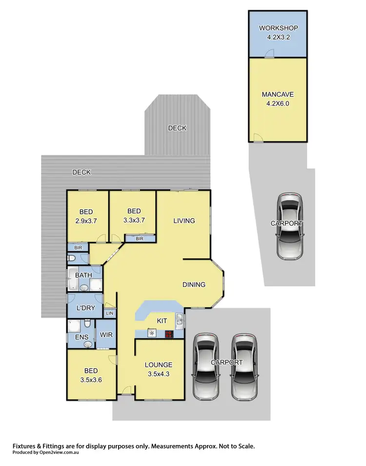 Floorplan of Homely house listing, 30 Garlepp Street, Coldstream VIC 3770