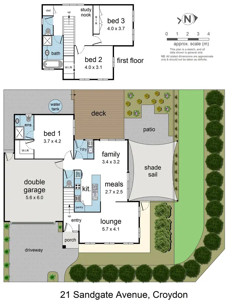 Floorplan of Homely house listing, 21 Sandgate Avenue, Croydon VIC 3136