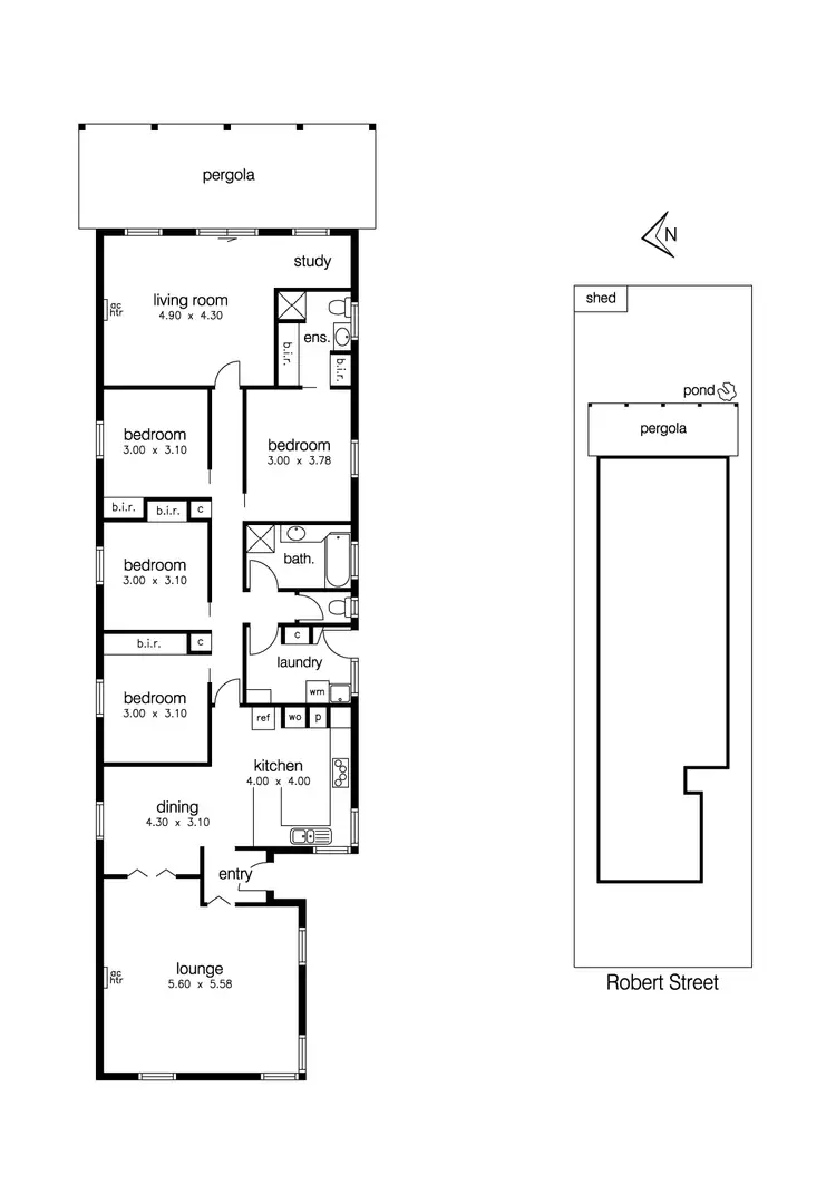 Floorplan of Homely house listing, 26 Robert Street, Spotswood VIC 3015