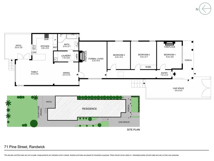 Floorplan of Homely house listing, 71 Pine Street, Randwick NSW 2031