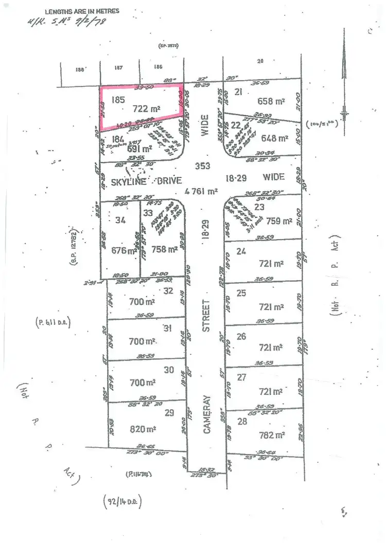 Floorplan of Homely land listing, 2 Cameray Street, East Devonport TAS 7310