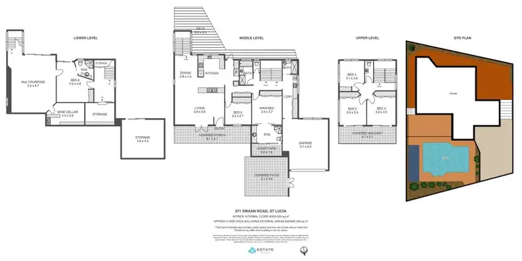 Floorplan of Homely house listing, 271 Swann Road, St Lucia QLD 4067
