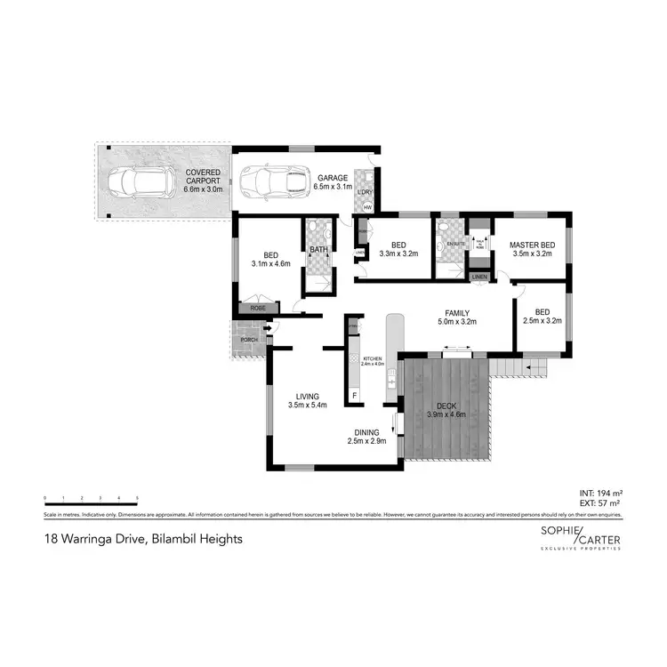 Floorplan of Homely house listing, 18 Warringa Drive, Bilambil Heights NSW 2486