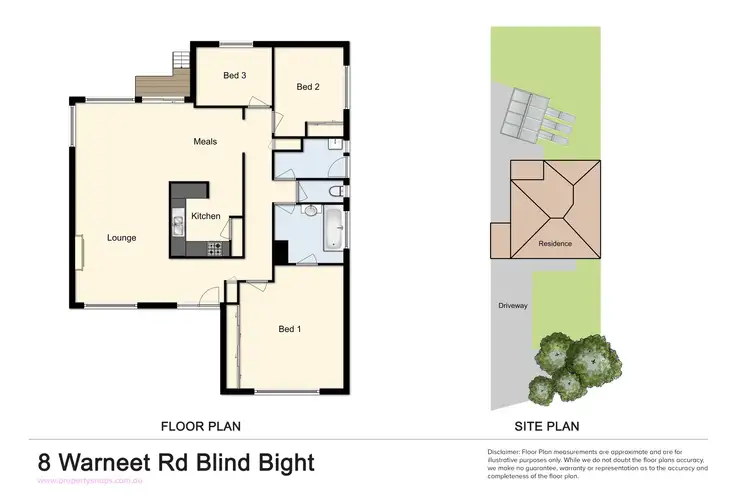 Floorplan of Homely house listing, 8 Warneet Road, Blind Bight VIC 3980