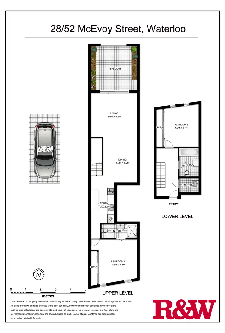 Floorplan of Homely apartment listing, 28/52-54 McEvoy Street, Waterloo NSW 2017
