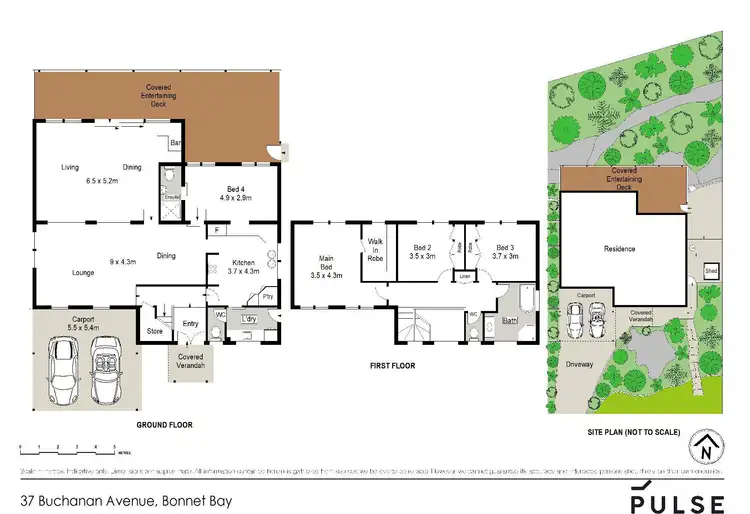 Floorplan of Homely house listing, 37 Buchanan Avenue, Bonnet Bay NSW 2226