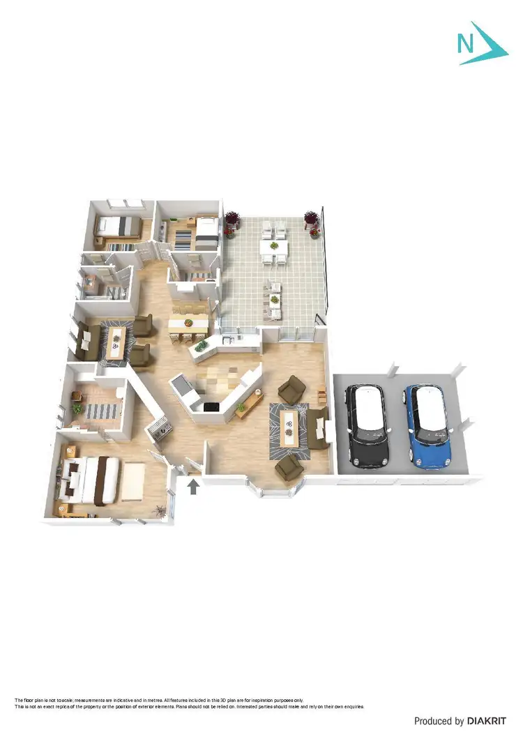 Floorplan of Homely house listing, 2 Baume Circuit, Old Reynella SA 5161