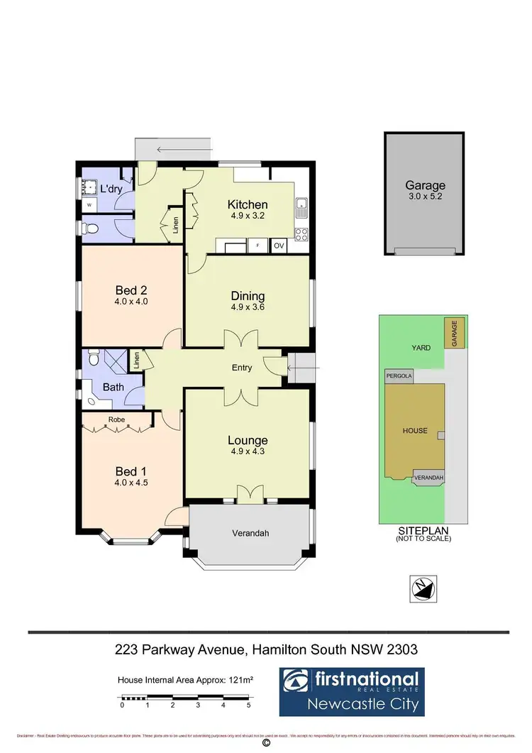Floorplan of Homely house listing, 223 Parkway Avenue, Hamilton South NSW 2303