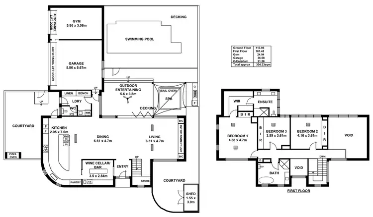 Floorplan of Homely house listing, 51 Coorara Avenue, Payneham South SA 5070