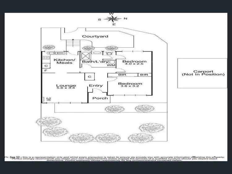 Floorplan of Homely unit listing, 5/1 Adrienne Crescent, Mount Waverley VIC 3149