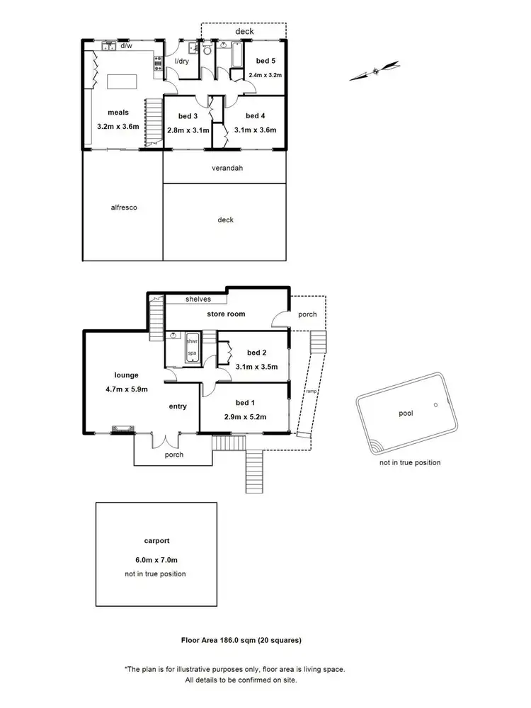 Floorplan of Homely house listing, 10 Johns Road, Selby VIC 3159