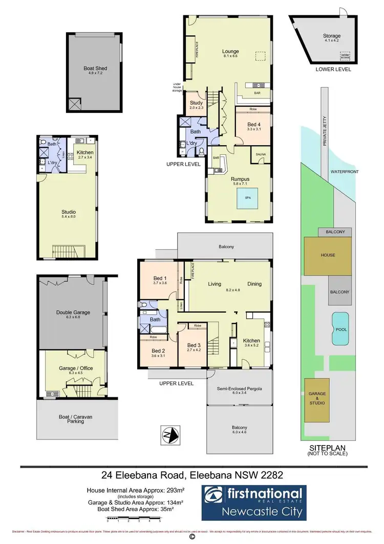 Floorplan of Homely house listing, 24 Eleebana Road, Eleebana NSW 2282