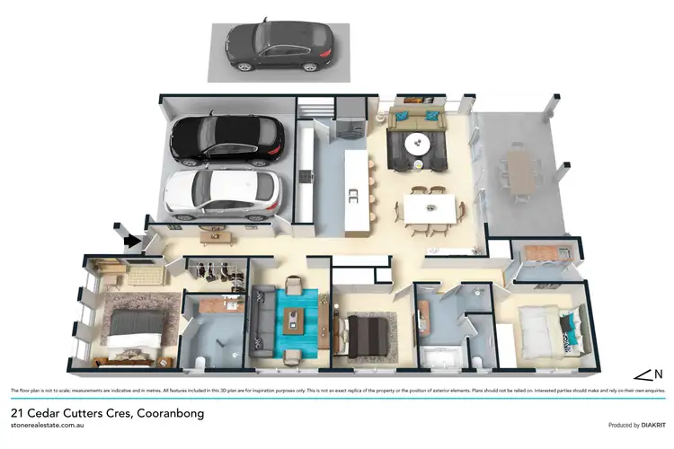 Floorplan of Homely house listing, 21 Cedar Cutter Crescent, Cooranbong NSW 2265