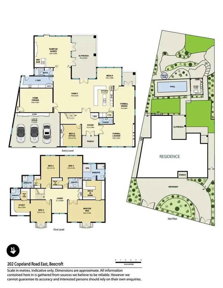 Floorplan of Homely house listing, 202 Copeland Road East, Beecroft NSW 2119