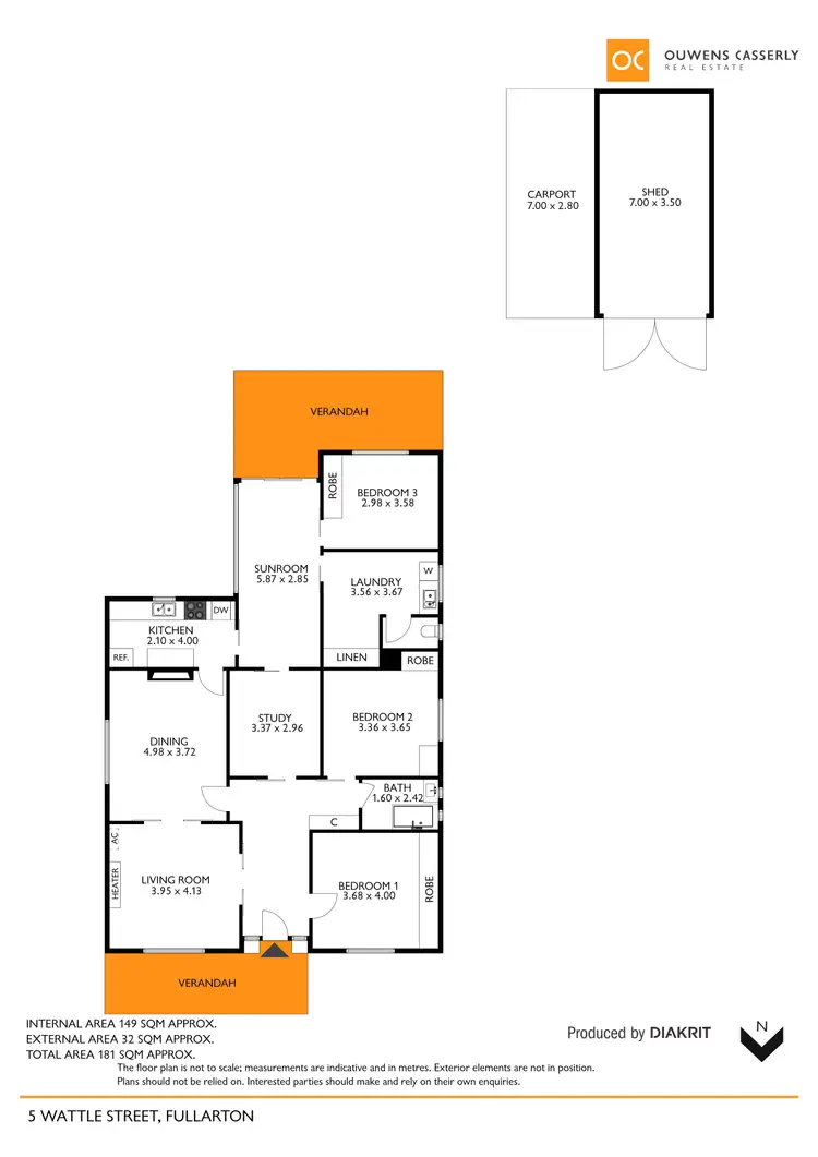 Floorplan of Homely house listing, 5 Wattle Street, Fullarton SA 5063