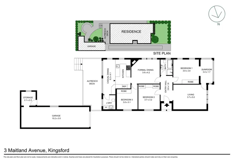 Floorplan of Homely house listing, 3 Maitland Avenue, Kingsford NSW 2032