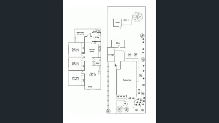 Floorplan of Homely house listing, 749 Warrigal Road, Bentleigh East VIC 3165