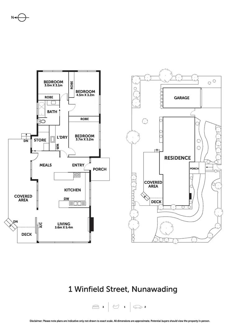 Floorplan of Homely house listing, 1 Winifred Street, Nunawading VIC 3131