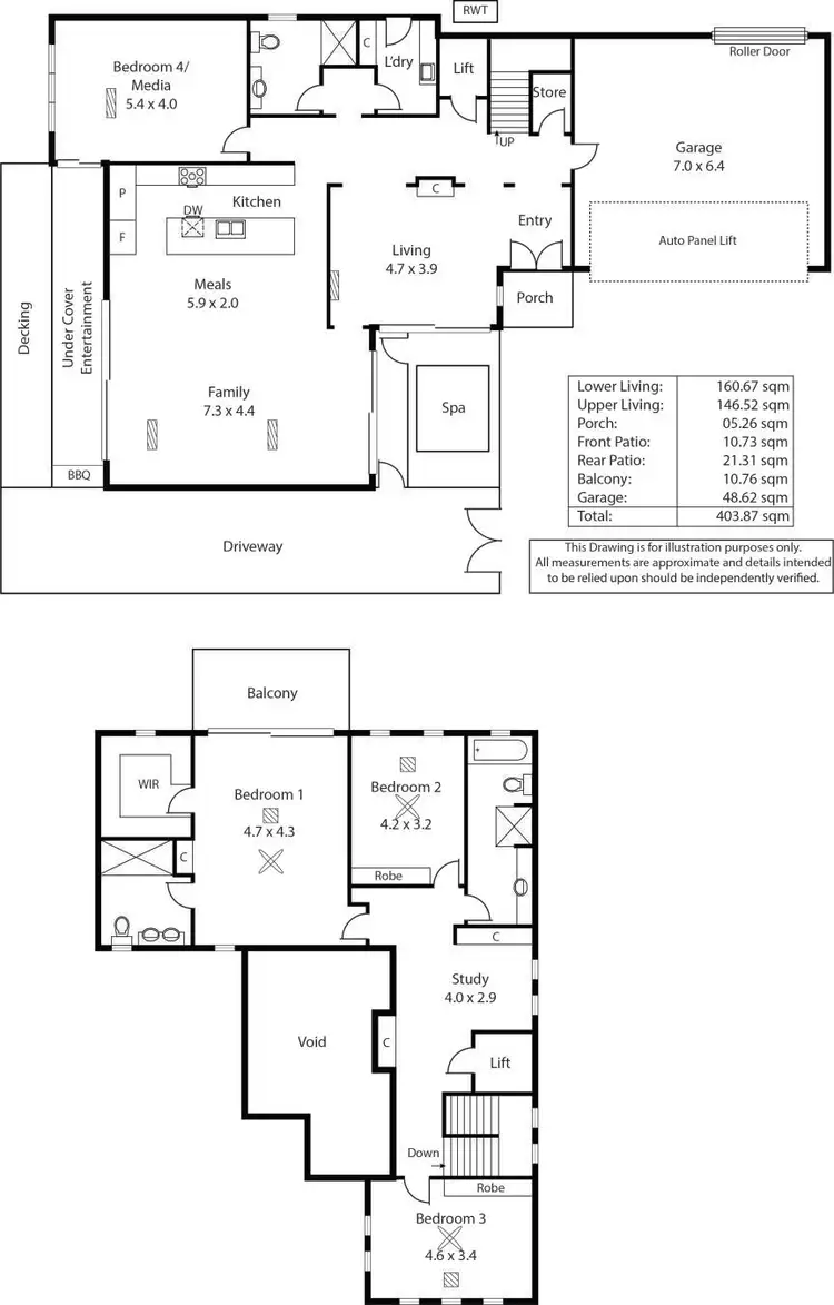 Floorplan of Homely house listing, 35D Partridge Street, Glenelg SA 5045