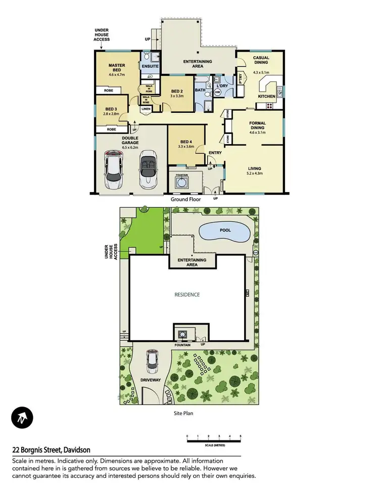 Floorplan of Homely house listing, 22 Borgnis Street, Davidson NSW 2085