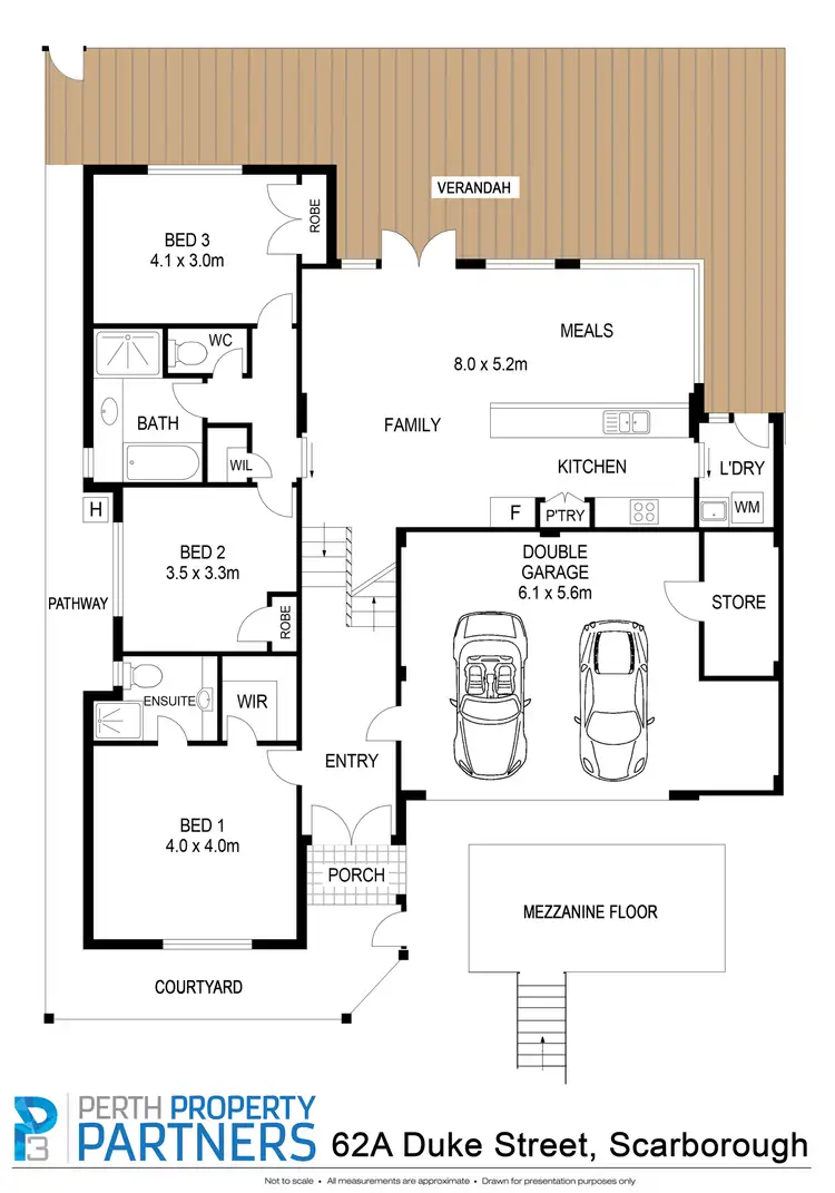 Floorplan of Homely house listing, 62a Duke Street, Scarborough WA 6019