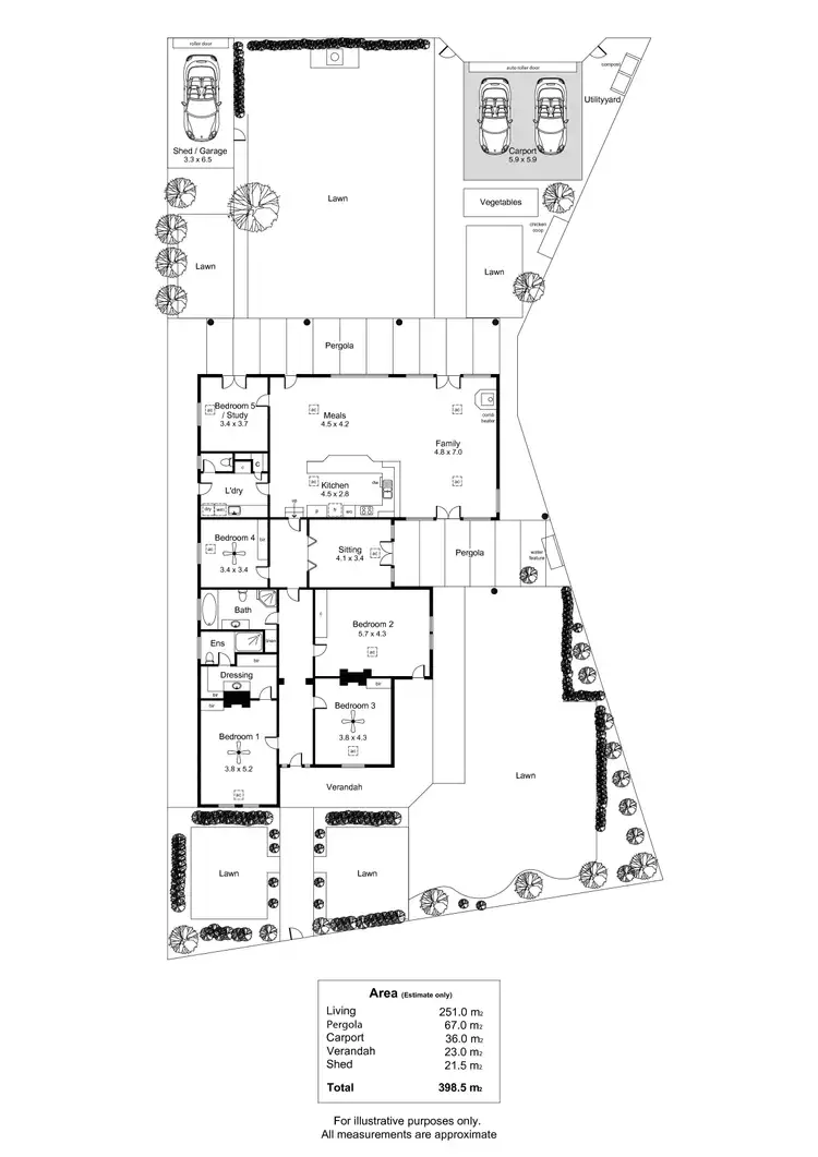Floorplan of Homely house listing, 2 Avenel Gardens Road, Medindie SA 5081