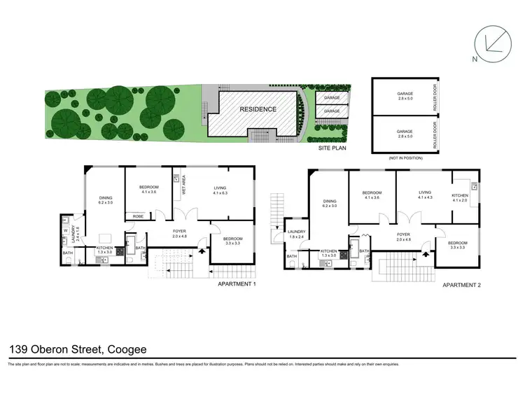 Floorplan of Homely house listing, 139 Oberon Street, Coogee NSW 2034